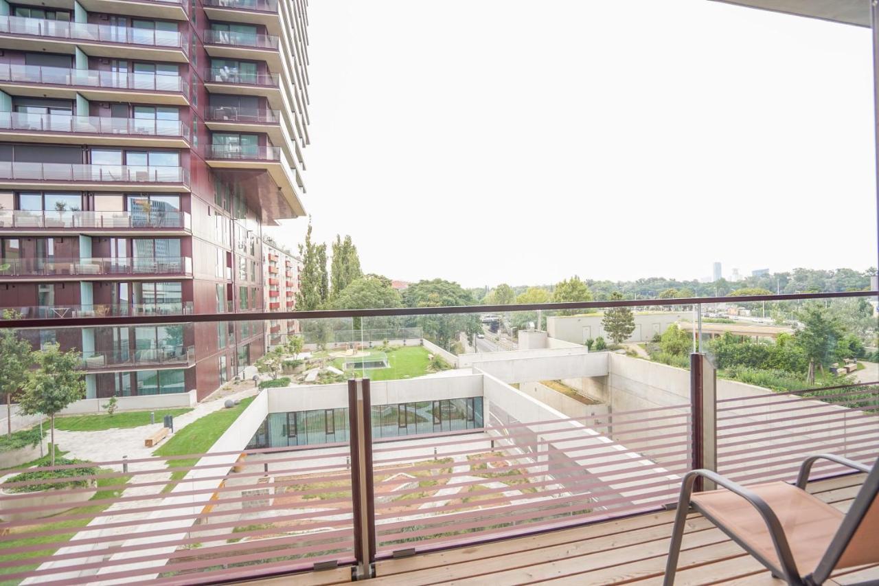 Suite In High-Rise On The Danube 维也纳 外观 照片